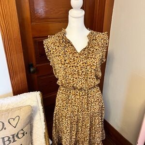 Floral Print Women's Dress
